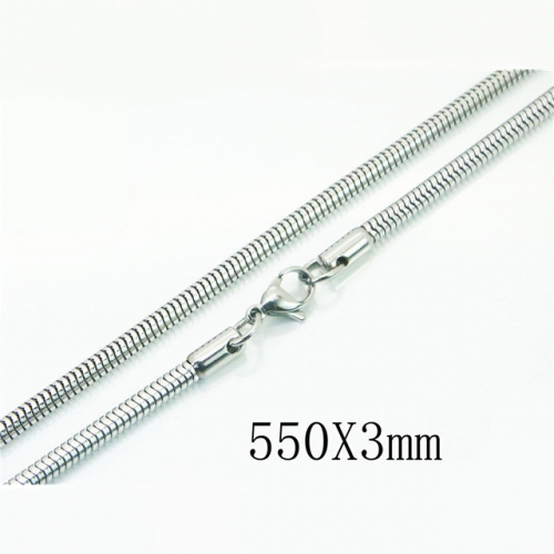 BC Wholesale Stainless Steel 316L Jewelry Pendant Chains NO.#BC40N1243LS