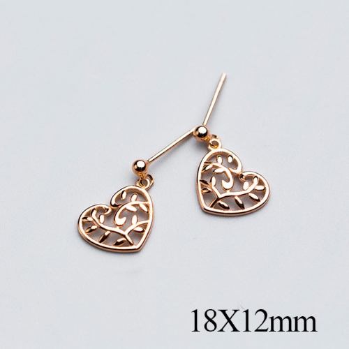 BC Jewelry Wholesale 925 Silver Jewelry Fashion Earrings NO.#925J5RE9309