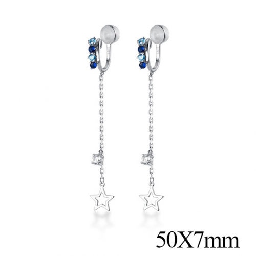 BC Jewelry Wholesale 925 Silver Jewelry Fashion Earrings NO.#925J5SEG1274