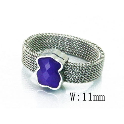 Wholesale Stainless Steel 316L Ring Bear Style NO.#BC90R0087HIE