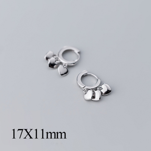BC Jewelry Wholesale 925 Silver Jewelry Fashion Earrings NO.#925J5SEG2050