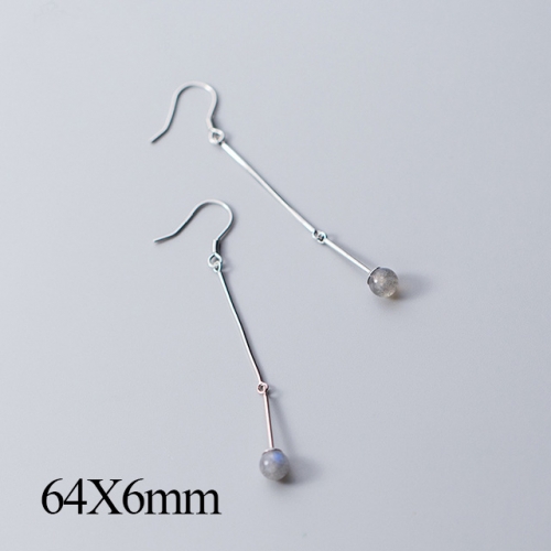 BC Jewelry Wholesale 925 Silver Jewelry Fashion Earrings NO.#925J5SEG0172