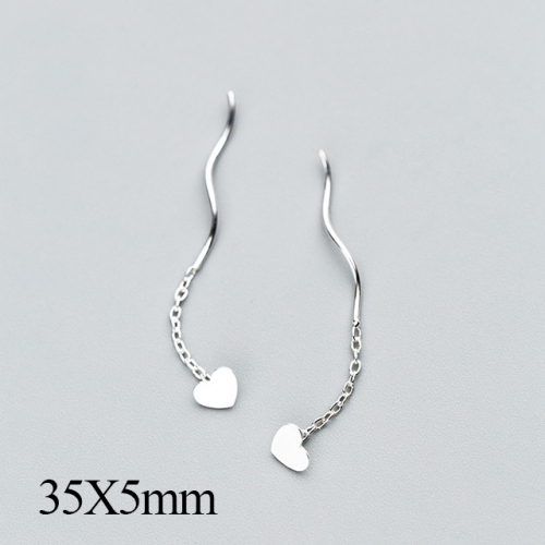 BC Jewelry Wholesale 925 Silver Jewelry Fashion Earrings NO.#925J5E7365