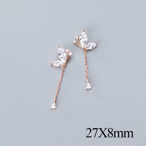 BC Jewelry Wholesale 925 Silver Jewelry Fashion Earrings NO.#925J5REG2595