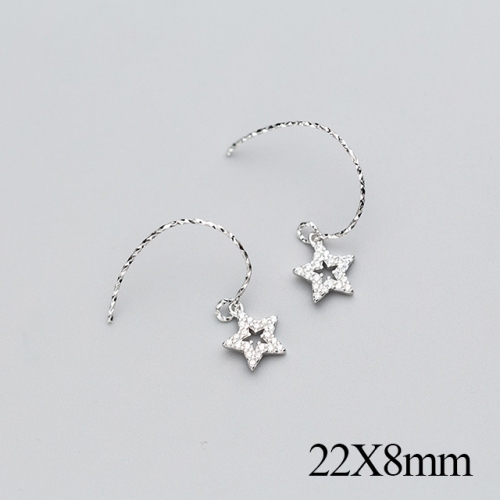 BC Jewelry Wholesale 925 Silver Jewelry Fashion Earrings NO.#925J5SE9241