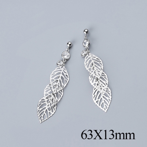 BC Jewelry Wholesale 925 Silver Jewelry Fashion Earrings NO.#925J5EG2545