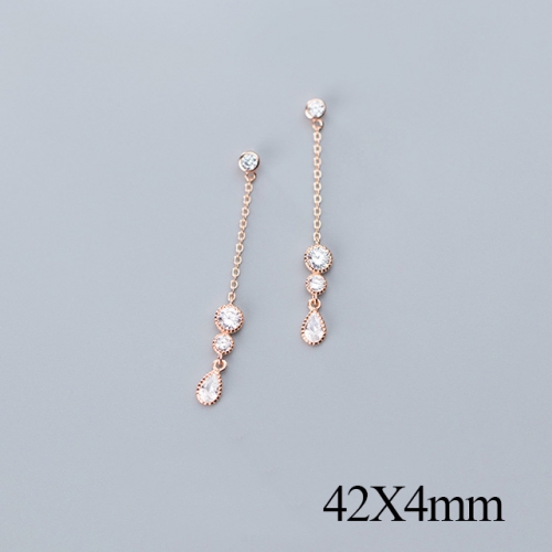BC Jewelry Wholesale 925 Silver Jewelry Fashion Earrings NO.#925J5REG2538