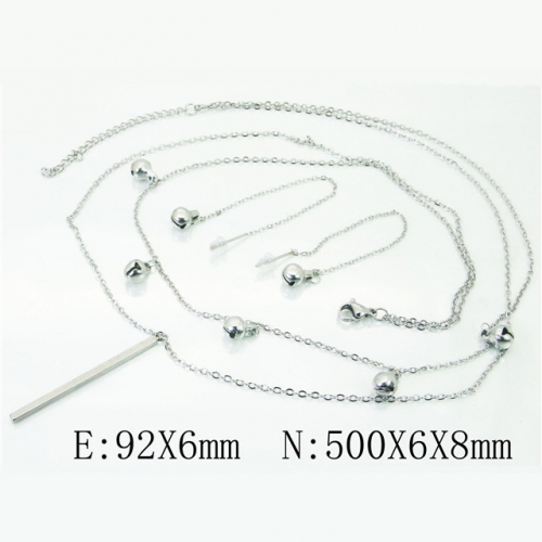 BC Wholesale Stainless Steel 316L Jewelry Sets NO.#BC59S1863OB
