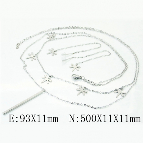 BC Wholesale Stainless Steel 316L Jewelry Sets NO.#BC59S1877OR