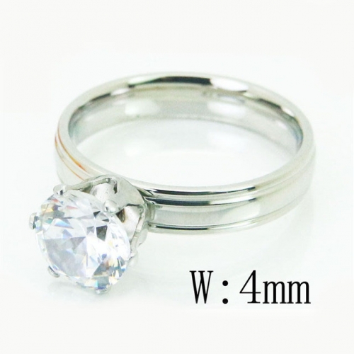 BC Wholesale Stainless Steel 316L Jewelry Popular Rings NO.#BC05R0508MW
