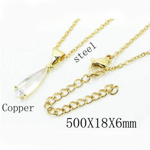 BC Wholesale Jewelry Stainless Steel 316L Popular Necklace NO.#BC54N0547MLE