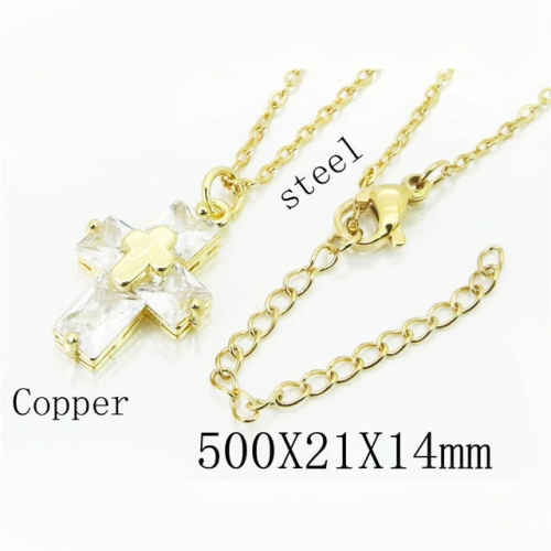 BC Wholesale Jewelry Stainless Steel 316L Popular Necklace NO.#BC54N0546MLD