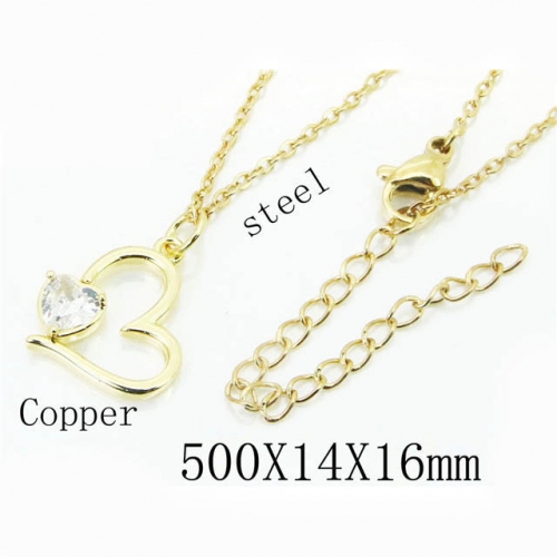 BC Wholesale Jewelry Stainless Steel 316L Popular Necklace NO.#BC54N0545MLT
