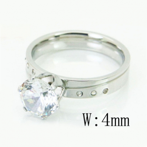 BC Wholesale Stainless Steel 316L Jewelry Popular Rings NO.#BC05R0512NB