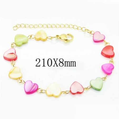 BC Wholesale Jewelry Stainless Steel 316L Bracelets NO.#BC91B0113BCY