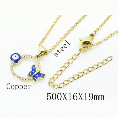 BC Wholesale Jewelry Stainless Steel 316L Popular Necklace NO.#BC54N0540MR