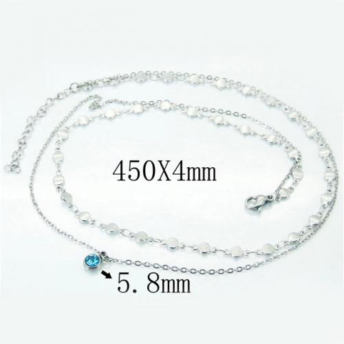BC Wholesale Jewelry Stainless Steel 316L Fashion Necklace NO.#BC73N0575MV