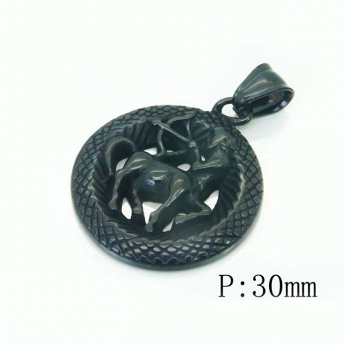 BC Wholesale Jewelry Stainless Steel 316L Pendant NO.#BC48P0120PG