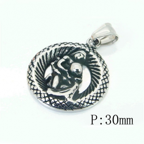 BC Wholesale Jewelry Stainless Steel 316L Pendant NO.#BC48P0124NE