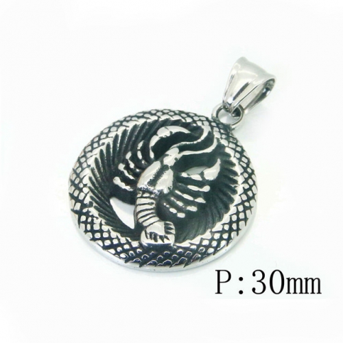 BC Wholesale Jewelry Stainless Steel 316L Pendant NO.#BC48P0130NY