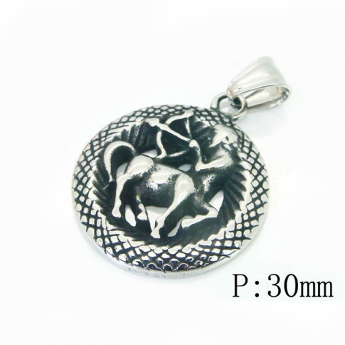BC Wholesale Jewelry Stainless Steel 316L Pendant NO.#BC48P0118ND