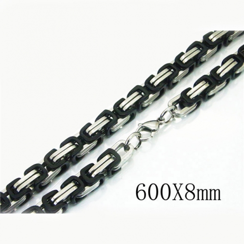 BC Wholesale Stainless Steel 316L Chains Necklace NO.#BC73N0501HNZ