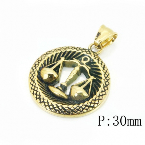 BC Wholesale Jewelry Stainless Steel 316L Pendant NO.#BC48P0113PZ