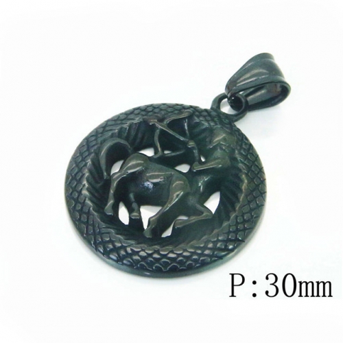 BC Wholesale Jewelry Stainless Steel 316L Pendant NO.#BC48P0123PW