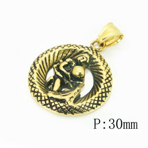 BC Wholesale Jewelry Stainless Steel 316L Pendant NO.#BC48P0125PE
