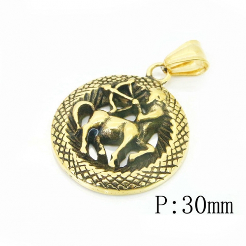 BC Wholesale Jewelry Stainless Steel 316L Pendant NO.#BC48P0122PQ