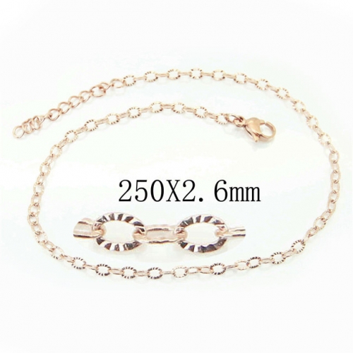 BC Wholesale Jewelry Stainless Steel 316L Anklets or Bracelets NO.#BC70B0657ILA