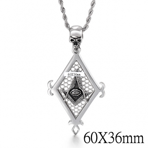 BC Wholesale Stainless Steel 316L Jewelry Pendant Without Chain NO.#SJ2PA48730