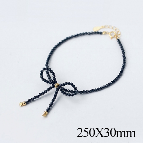 BC Wholesale S925 Sterling Silver Anklet Women'S Fashion Anklet Silver Jewelry Anklet NO.#925J5NS8354