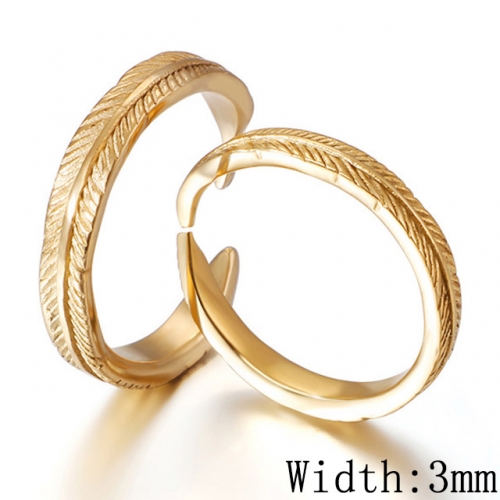 BC Wholesale Stainless Steel 316L Jewelry Open Rings NO.#SJ53R52755
