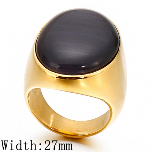 BC Wholesale Stainless Steel 316L Jewelry CZ Rings For Women NO.#SJ53RD51627