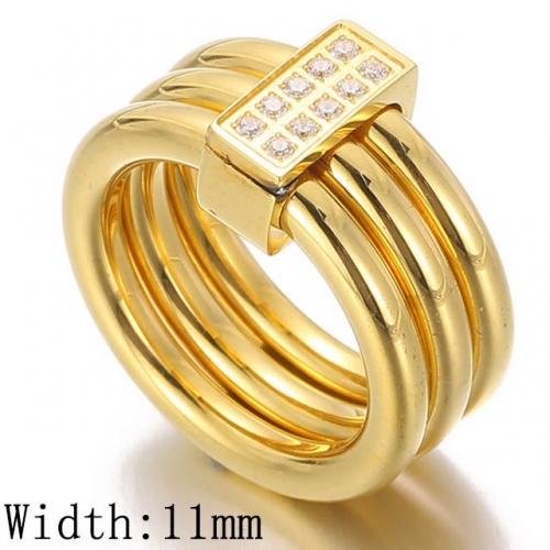 BC Wholesale Stainless Steel 316L Jewelry Popular Rings NO.#SJ53R36006