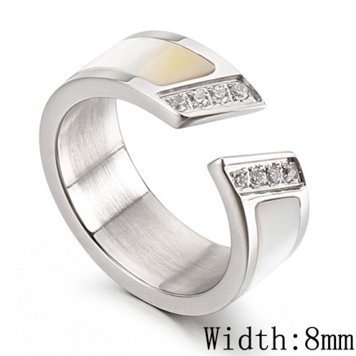 BC Wholesale Stainless Steel 316L Jewelry Open Rings NO.#SJ53R54099