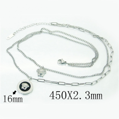 BC Wholesale Jewelry Stainless Steel 316L Necklace NO.#BC32N0436HZL