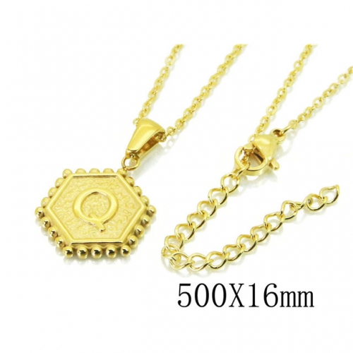 BC Wholesale Jewelry Stainless Steel 316L Necklace NO.#BC06N0524PQ