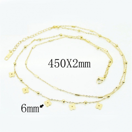 BC Wholesale Jewelry Stainless Steel 316L Necklace NO.#BC32N0438HIQ