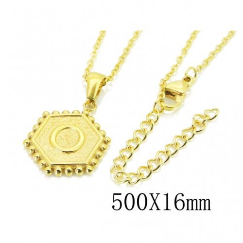 BC Wholesale Jewelry Stainless Steel 316L Necklace NO.#BC06N0522PQ