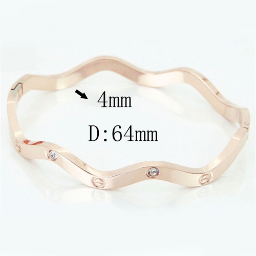 BC Wholesale Jewelry Stainless Steel 316L Fashion Bangles NO.#BC14B0233HIW