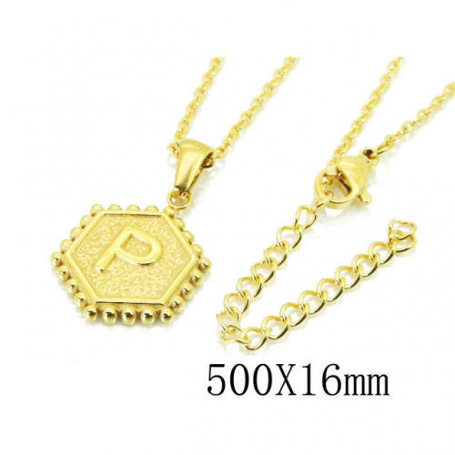 BC Wholesale Jewelry Stainless Steel 316L Necklace NO.#BC06N0523PW