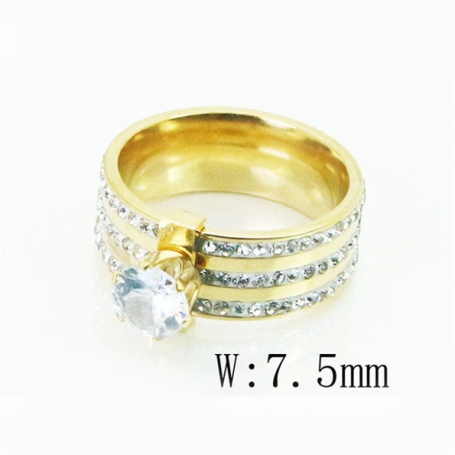 BC Wholesale Stainless Steel 316L Jewelry Popular Rings NO.#BC19R0932HIR