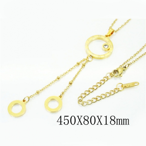 BC Wholesale Jewelry Stainless Steel 316L Necklace NO.#BC81N0361PW