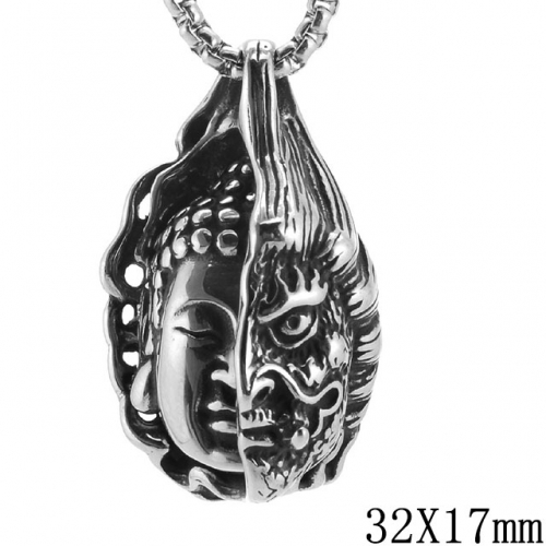 BC Wholesale Stainless Steel 316L Jewelry Popular Pendant Without Chain NO.#SJ54P3274