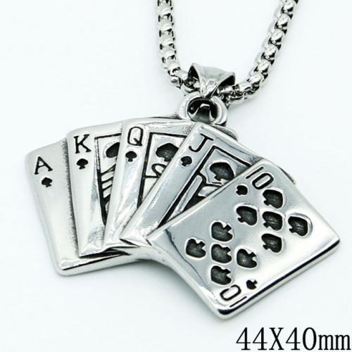BC Wholesale Stainless Steel 316L Jewelry Popular Pendant Without Chain NO.#SJ54P3336