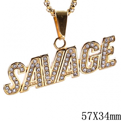 BC Wholesale Stainless Steel 316L Jewelry Popular Pendant Without Chain NO.#SJ54P3395