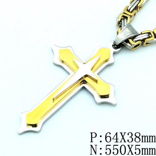 BC Wholesale Stainless Steel 316L Jewelry Pendant With Chain NO.#SJ54P3272