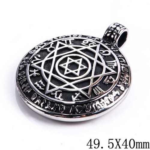 BC Wholesale Stainless Steel 316L Jewelry Popular Pendant Without Chain NO.#SJ54P3394